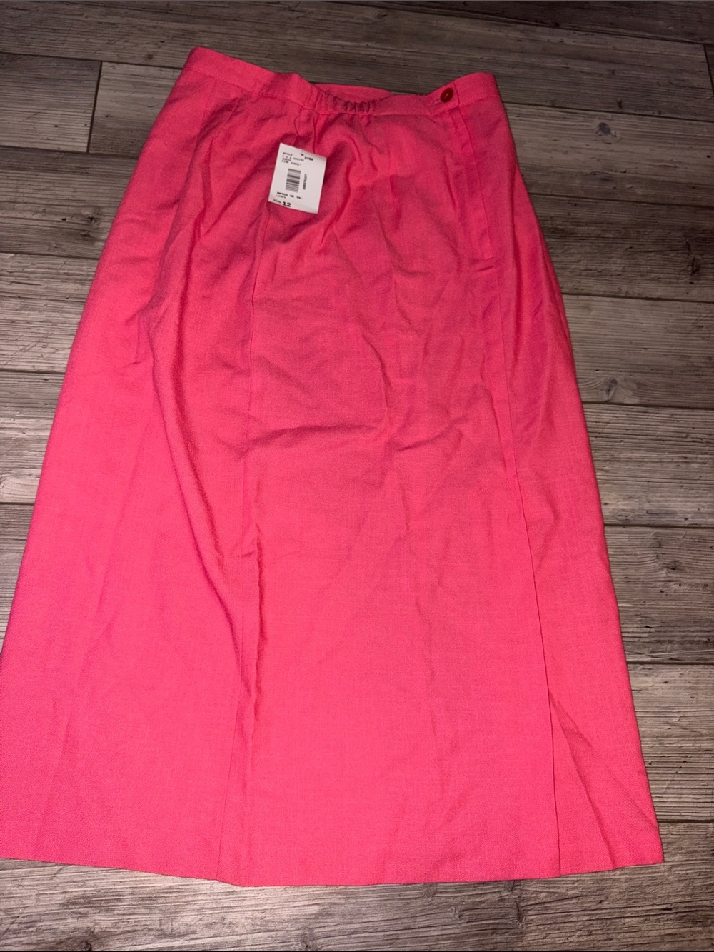 NWT Southern Lady Coral-Pink  Skirt with slit